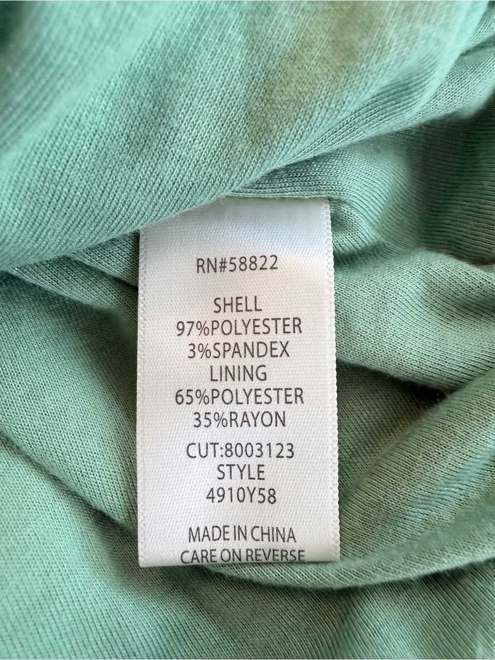 Max Studio Mint Green Floral Maxi Dress - Picture 7 of 7